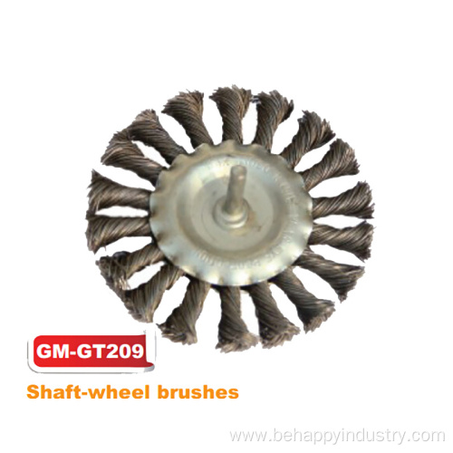 Steel Wire Shaft-Wheel Brush